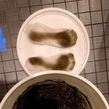 El Sucio: Fake Grease--What is with the clumps?  ( Why to do a test run)