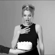 Gater: Ad find: A woman gets caked in a Voss Waters commercial