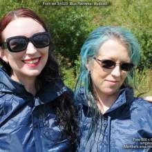 DungeonMasterOne: Honeysuckle and Lady Jennifer, in the mud, in rainwear!