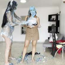 RevSlymsford: Amanda's Messy Pies and Gunge Revenge On Francesca