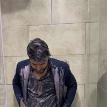 MessyGuys: Andy's Messy Slime Workout Session in a Suit