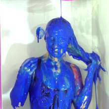 CandyCustard: Aston Latex and Thighboots Gunging