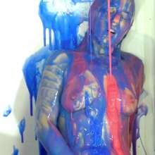 CandyCustard: Aston Latex and Thighboots Gunging