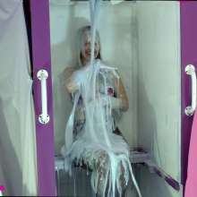 CandyCustard: Aston Suit Filling Gunge Challenge Fun