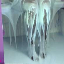 CandyCustard: Aston Suit Filling Gunge Challenge Fun