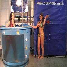 GungeTankBabes: Catherine Dunked in Our Higher or Lower Game
