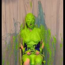 Chloe of PieroProductions: Chloe G Is... Sprayed, Gunged, and Slimed