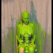 Chloe of PieroProductions: Chloe G Is... Sprayed, Gunged, and Slimed