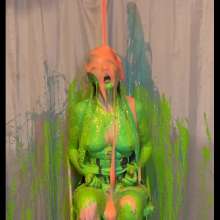 Chloe of PieroProductions: Chloe G Is... Sprayed, Gunged, and Slimed