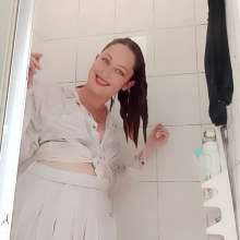 Thefetishgirl: Clean up My Messy White Outfit