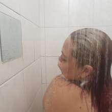 Darkabyss445: Close up Hair Washing in the Shower POV