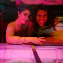 messyhot: Creamy Dreams--messy at a Real Ice Cream Shop