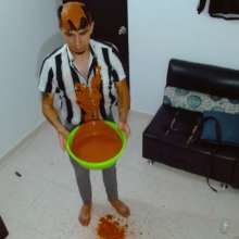 MessyGuys: Jimmy Does a Mudddy Workout on His Best Outfit