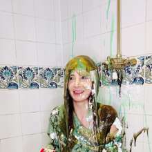 ErinMoore: Katie Cooper in 5 Second Rule Gunge Game (Her First Time)
