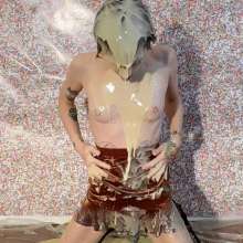RevSlymsford: Kaydens Ruins Clothes With Custard, Goes Naked + Wanks
