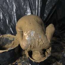 Pure Paint: Luci Gets Nuts in Healing Clay