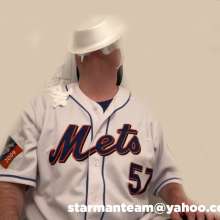starmanteam: I lost a baseball bet... so, I get pied and slimed again thanks to the Mets