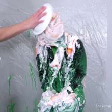 Miss Nicole: Meredith Blasted With Green Gunge, Fake Cum and Pies