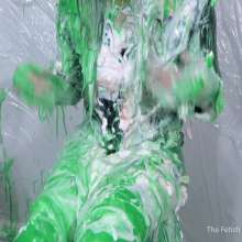 Miss Nicole: Meredith Blasted With Green Gunge, Fake Cum and Pies