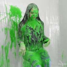 Miss Nicole: Meredith Blasted With Green Gunge, Fake Cum and Pies
