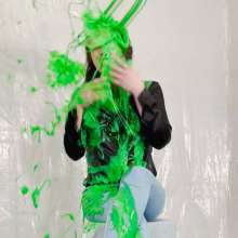 Miss Nicole: Meredith Blasted With Green Gunge, Fake Cum and Pies