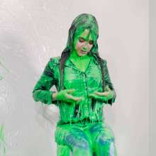 Miss Nicole: Meredith Blasted With Green Gunge, Fake Cum and Pies