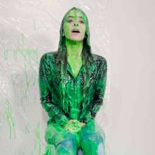 Miss Nicole: Meredith Blasted With Green Gunge, Fake Cum and Pies