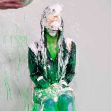 Miss Nicole: Meredith Blasted With Green Gunge, Fake Cum and Pies