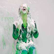 Miss Nicole: Meredith Blasted With Green Gunge, Fake Cum and Pies