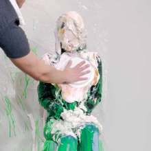 Miss Nicole: Meredith Blasted With Green Gunge, Fake Cum and Pies