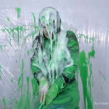 Miss Nicole: Meredith Blasted With Green Gunge, Fake Cum and Pies