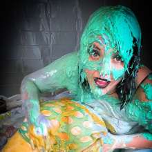 MissNoire - EffToy: Messy Sissy Pegging and Cum Eating--Double Wammy