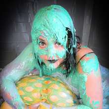 MissNoire - EffToy: Messy Sissy Pegging and Cum Eating--Double Wammy