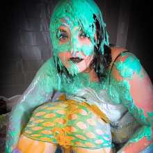 MissNoire - EffToy: Messy Sissy Pegging and Cum Eating--Double Wammy