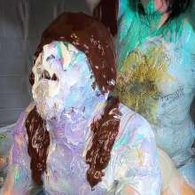 MissNoire - EffToy: Messy Sissy Pegging and Cum Eating--Double Wammy