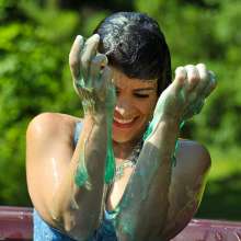 dlodoski: Annabelle in Green Slime--Photos