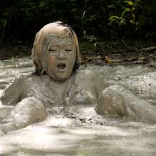 dlodoski: Mina, Messy in Bubbling Mud--Photos