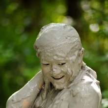 dlodoski: Mina, Messy in Bubbling Mud--Photos