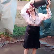 Thefetishgirl: Mud down My Blouse