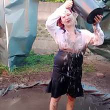 Thefetishgirl: Mud down My Blouse