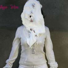 AngieWAM: Pied in White: a very old one from the treasures chest