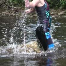 DungeonMasterOne: Purity in the River in Crossfit Spandex Leggings!