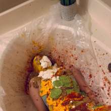 Slimed Models: Scarlett Made Into Nachos