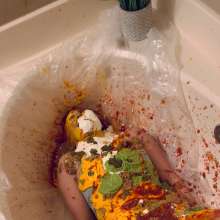 Slimed Models: Scarlett Made Into Nachos
