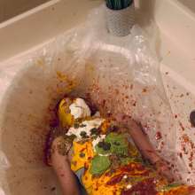 Slimed Models: Scarlett Made Into Nachos
