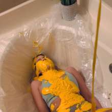 Slimed Models: Scarlett Made Into Nachos