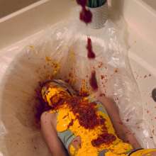 Slimed Models: Scarlett Made Into Nachos