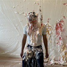 hooliham: Another free video!  Hooliham gets tied and pied!