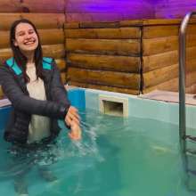 Wet Live Team: She Is All Wet in the Pool and in the Shower after Sports