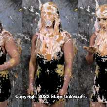 SlapstickStuff: Mya Returns as "Evil Stepmom" in the Final "Baker's" Humiliation!